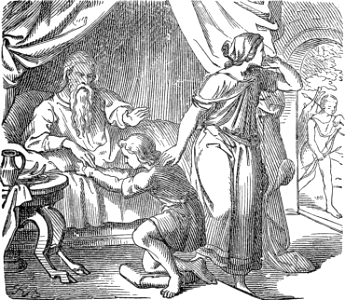 09 Isaac deceived into blessing Jacob