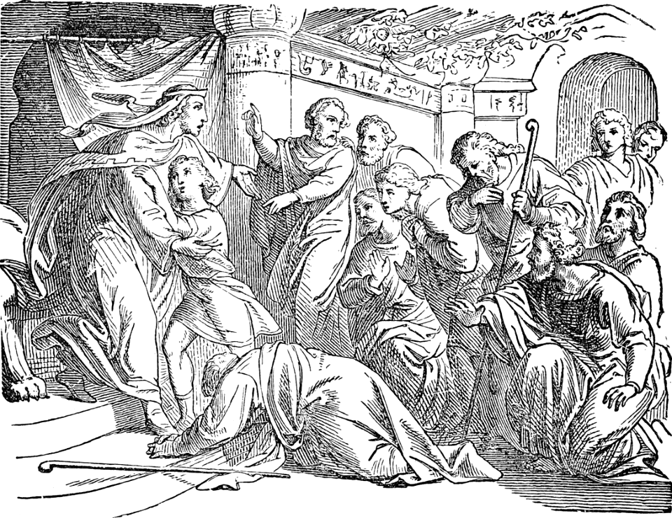 13 Joseph meets his Brothers