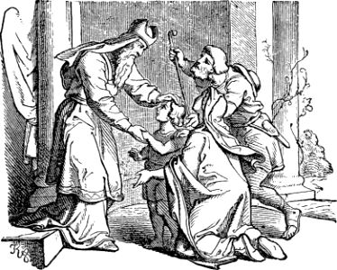 30 The boy Samuel given to the Temple Service