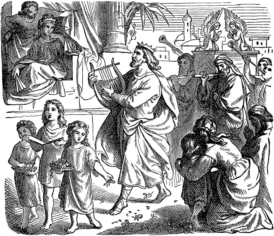 37 David dances before the Ark