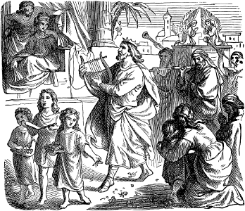 37 David dances before the Ark