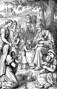 01 Matthew 19 - Christ blessing the Children
