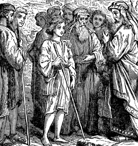 11 David before Saul