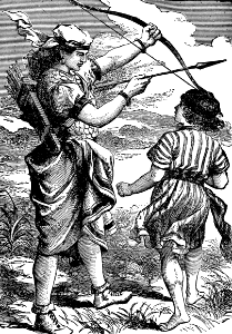 15 Jonathan shooting the Arrows