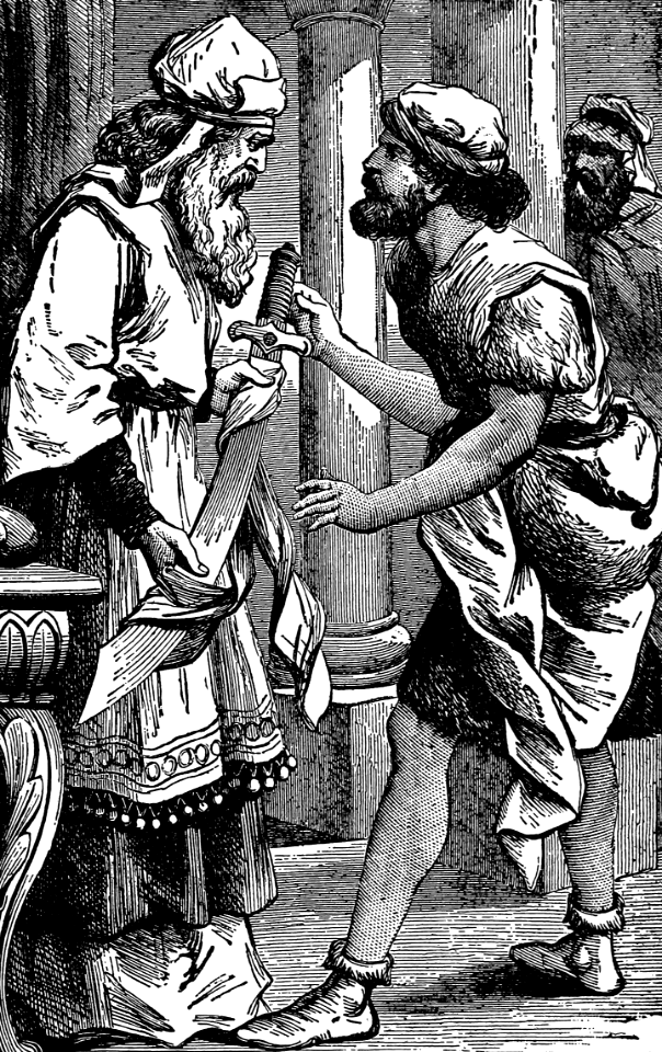 17 David takes Goliaths Sword