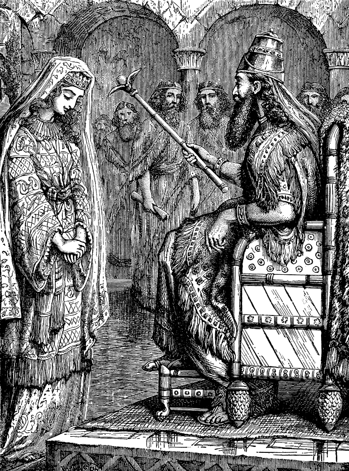 44 Esther approaches the King