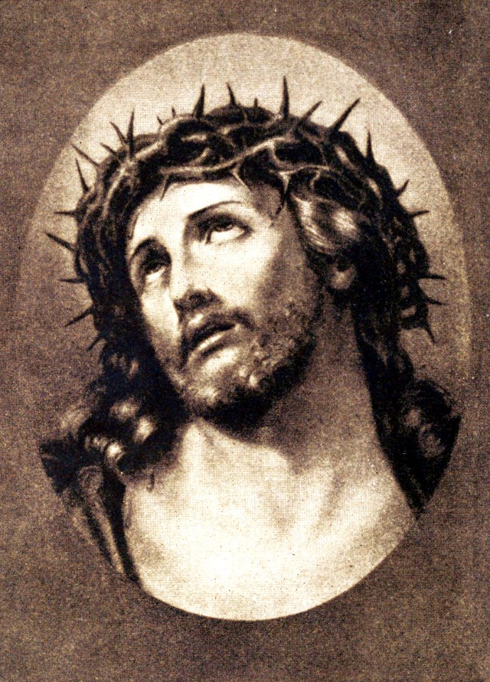 05 Christ With The Crown Of Thorns - Free Stock Illustrations 