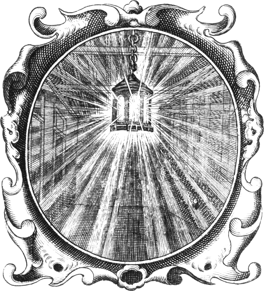 A Lamp giving Light