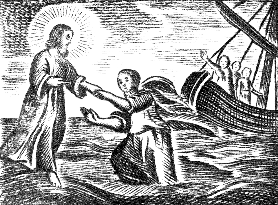 07 Jesus walking on the Water - Saving Peter