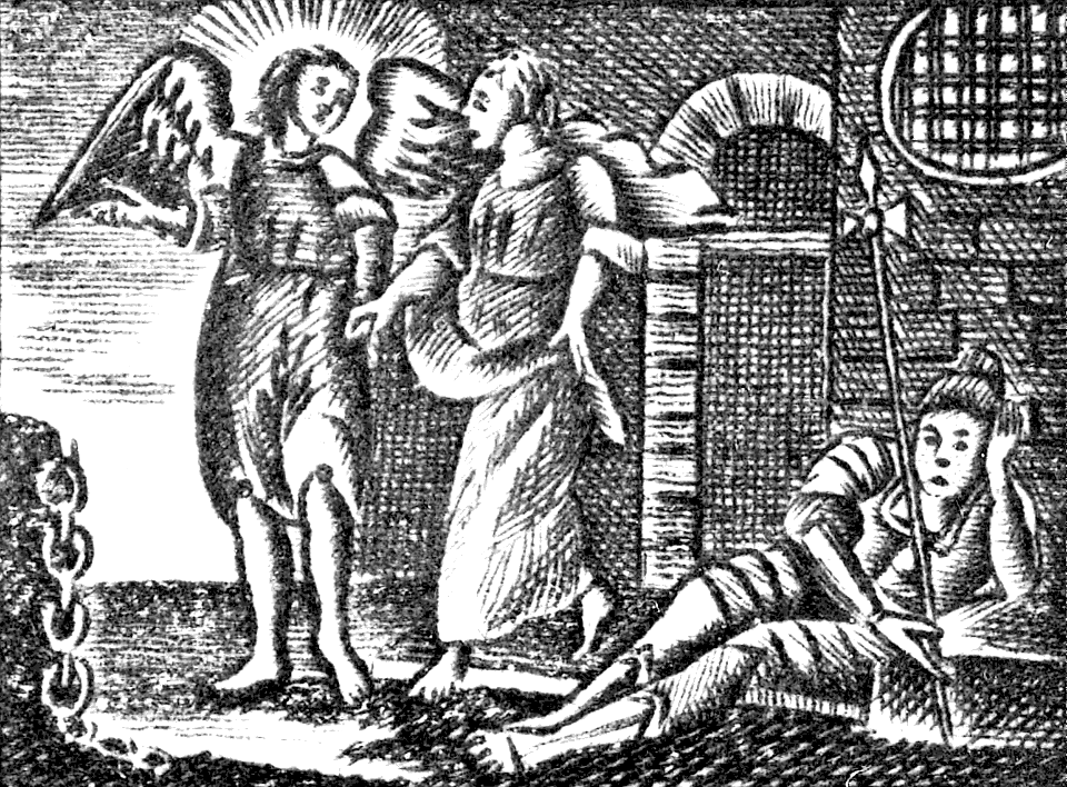 16 Peter delivered out of Prison by an Angel