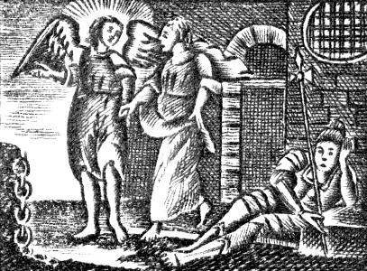 16 Peter delivered out of Prison by an Angel