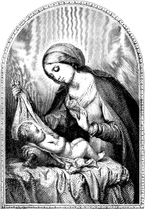 01 Luke 02 v19 - Virgin and Child