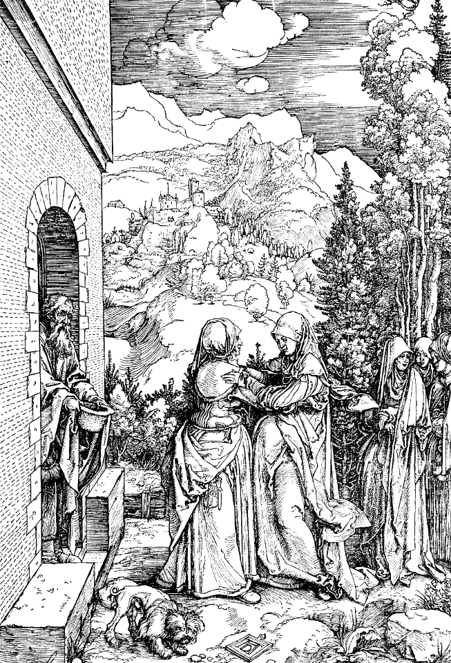004 The Visitation (Dürer 1510)