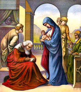 006 Luke 01 v08-13, 59-63 Giving the child John a name (1905)