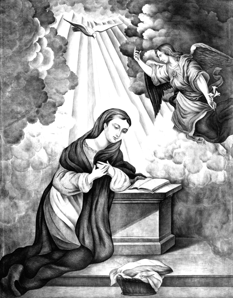 002 Salutation of the Virgin by the Angel Gabriel (1863)