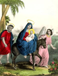 025 Flight into Egypt (color)