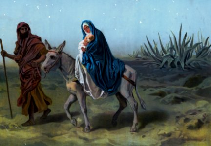 026 Flight into Egypt (color)2