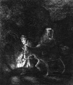 029 Night Flight into Egypt (Rembrandt)