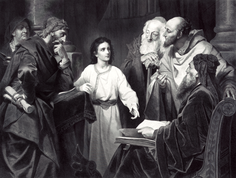 045 Christ at the age of Twelve discoursing with the learned Doctors