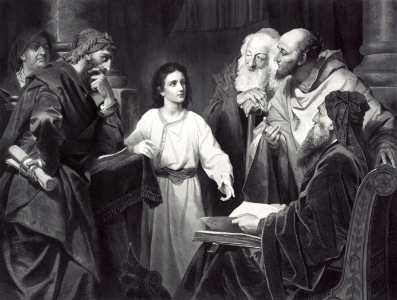 045 Christ at the age of Twelve discoursing with the learned Doctors