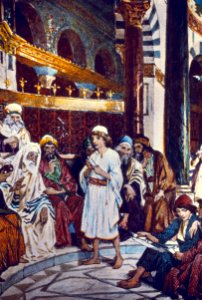 046 Luke 02 v41-50 Jesus as a Boy among the Doctors (Hole)