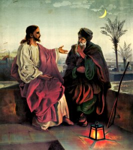 065 Christ and Nicodemus (color)