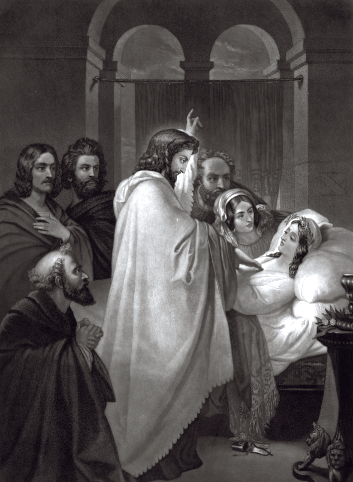 075 Christ raising Jairus Daughter