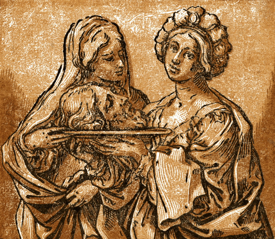 084 Herodias and Salome with the Head of John the Baptist (Bartolomeo 1631)