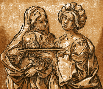 084 Herodias and Salome with the Head of John the Baptist (Bartolomeo 1631)
