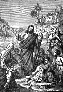 104 Jesus blessing the Children (Stories Old and New)