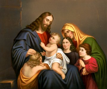 103 Christ blessing little Children (1869)