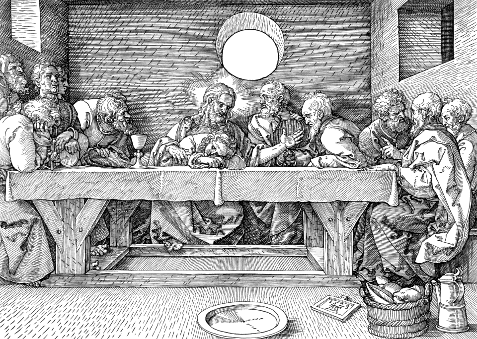 117 Last Supper (Dürer, 1523)