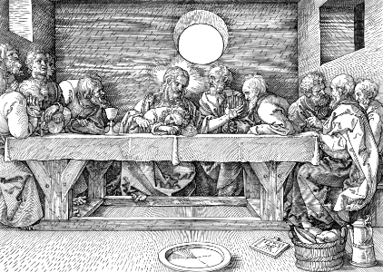 117 Last Supper (Dürer, 1523)