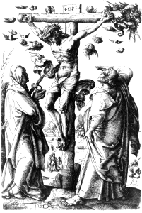 134 Christ on the Cross (Hopfer 1536)
