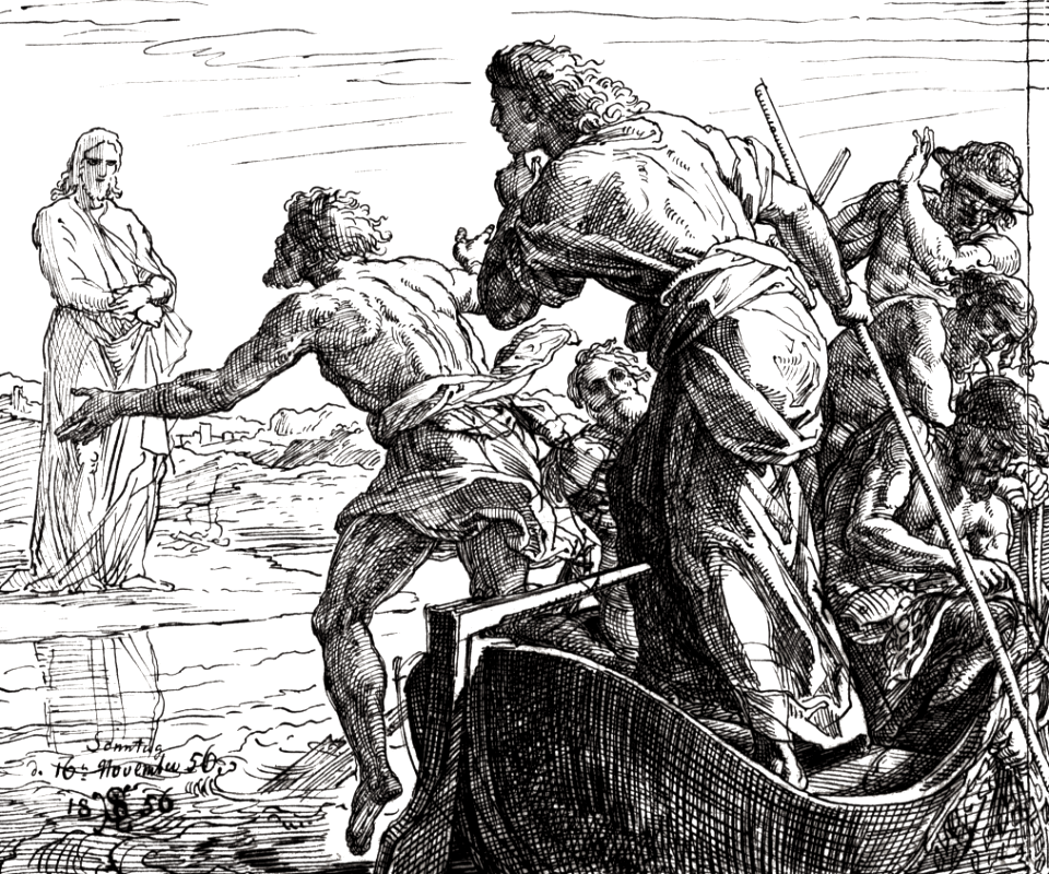 152 After the Resurrection, Jesus appears while the Disciples are Fishing