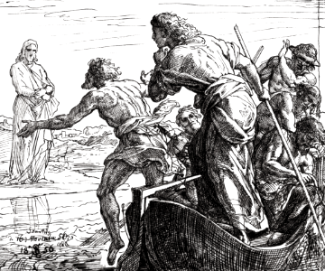 152 After the Resurrection, Jesus appears while the Disciples are Fishing