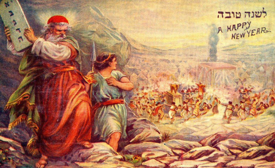 Moses breaking the Tables of the Law (1920)