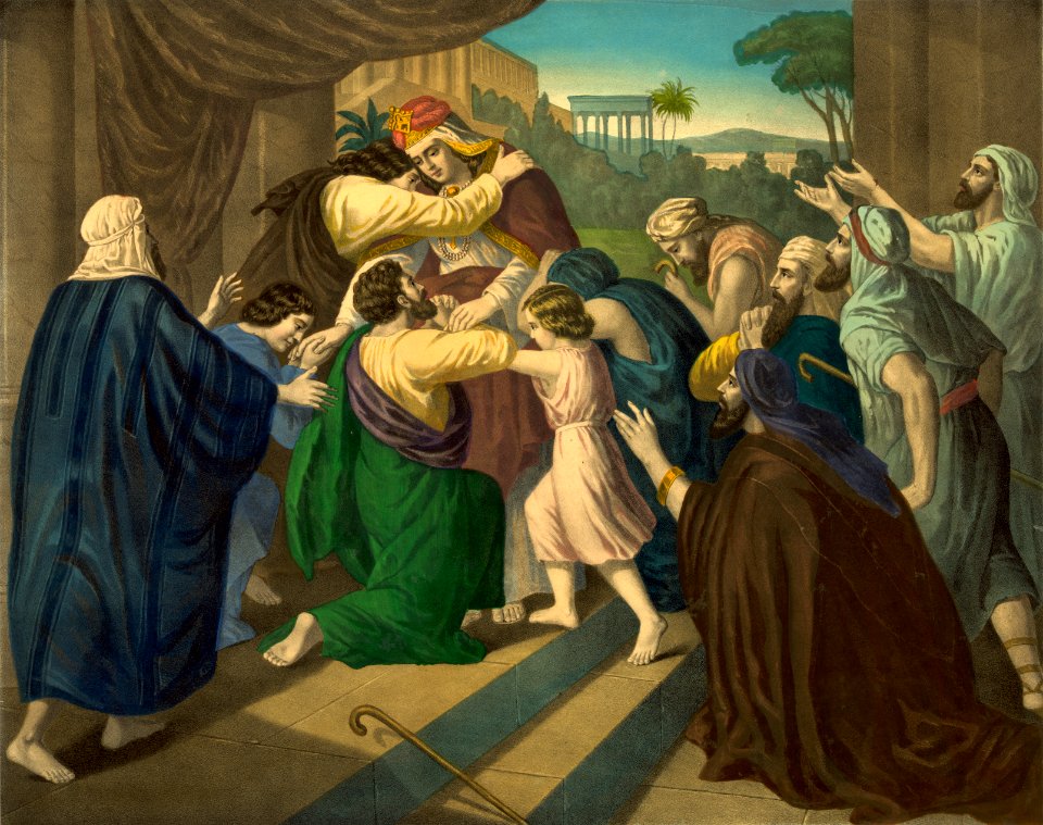 Joseph makes himself known to his Brethren (Hartwich 1890)