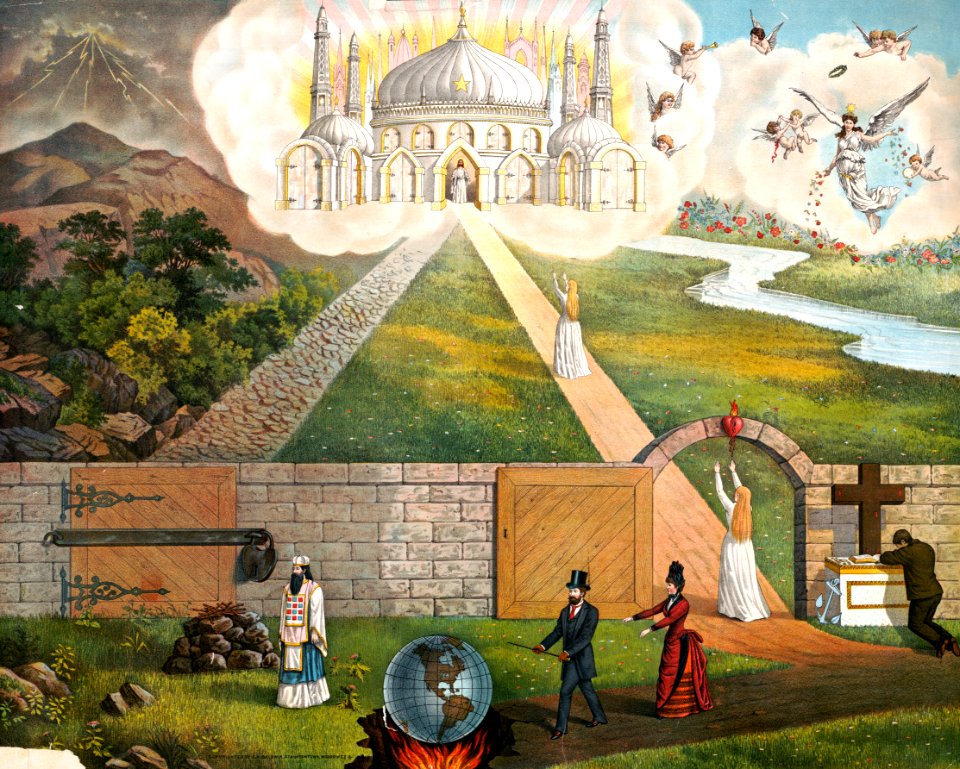 Allegorical Pathway to Heaven (1889)
