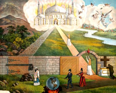 Allegorical Pathway to Heaven (1889)