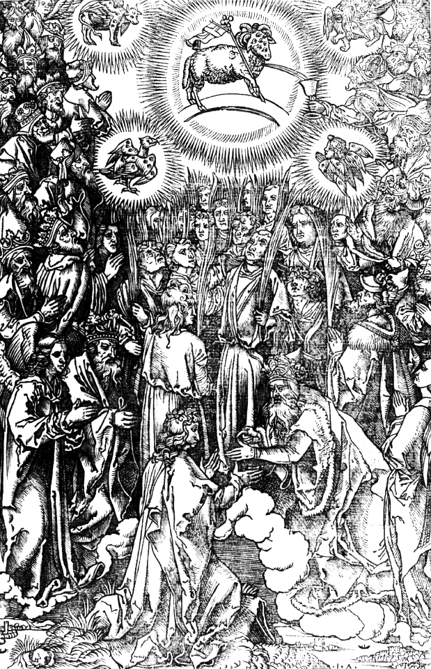 Revelation 04 Scene of the Throne in Heaven