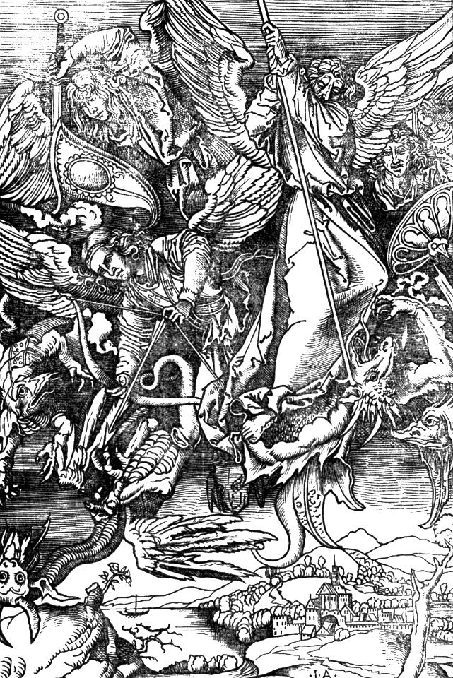 Revelation 12 Michael and the Dragon