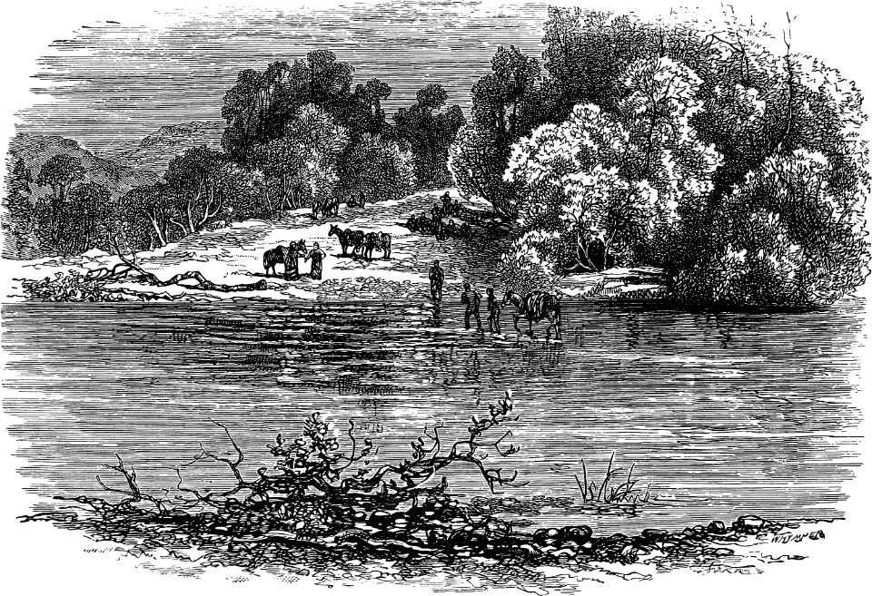One of the Fords of the Jordan