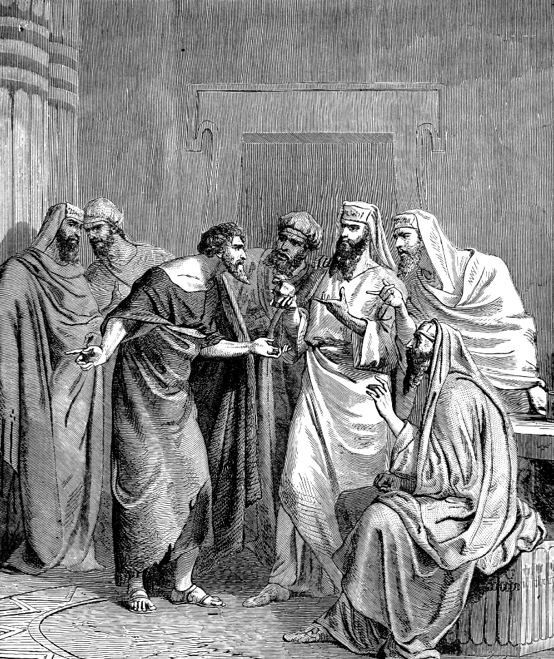44 Judas plots with the Foes of Jesus - Free Stock Illustrations ...
