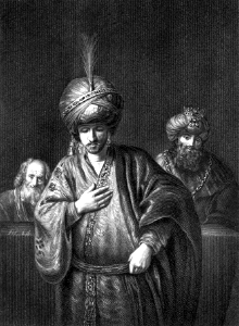 24 Esther 07 v06 Then Haman was afraid before the King and the Queen