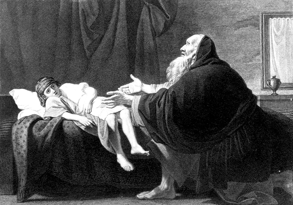 19 1 Kings 17 v22 Elijah raises the Widows Son - And the soul of the child came into him again