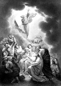 09 Exodus 20 v19 Moses receives the Commandments - Let not God speak with us, lest we die