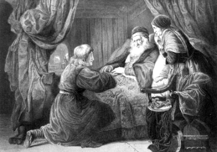 04 Genesis 27 v22 Jacob obtains the Birthright from Isaac by fraud