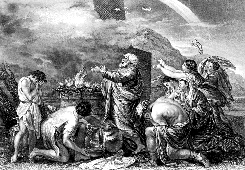 01 Genesis 08 v20 And Noah built an Altar unto the Lord