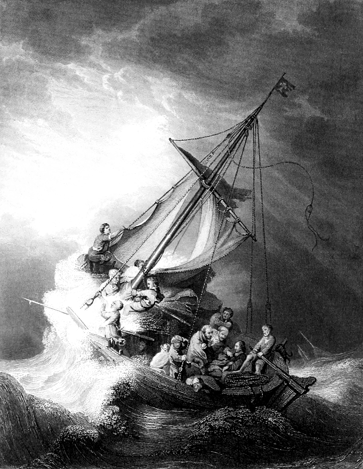 15 Matthew 08 v26 He arose, and rebuked the Winds and the Sea